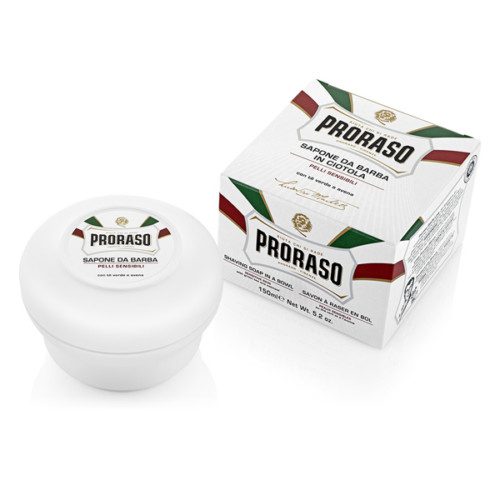 Proraso Sensitive white Shave Cream Bowl 150ml 1