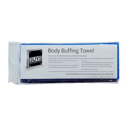 Guys Grooming Body Buffing Towel 1