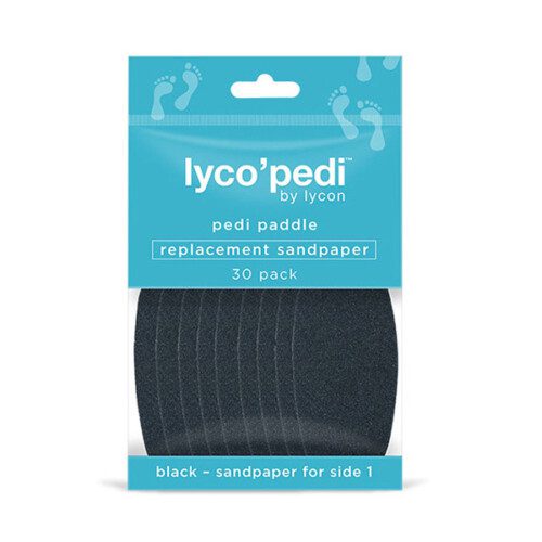Lycon LycoPedi Replacement Sandpaper 30 Pack