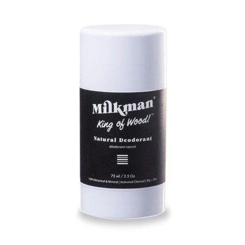 natural deodorant for men milkman king of wood 75ml