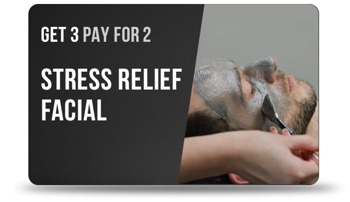 Image of Guys Grooming Get 3 Pay for 2 Stress Relief Facial Gift Card